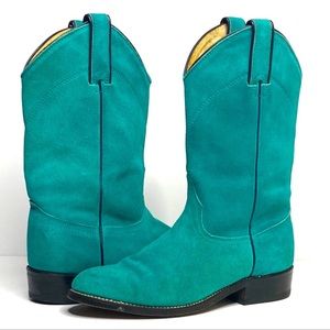 Wrangle Suede Vintage Snip Toe Boots